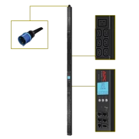 AP8853: Rack PDU 2G, Metered, ZeroU, 32A, 230V, (36) C13 & (6) C19