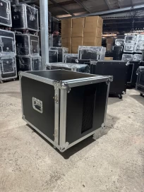 Tủ rack âm thanh gỗ lưới 10U
